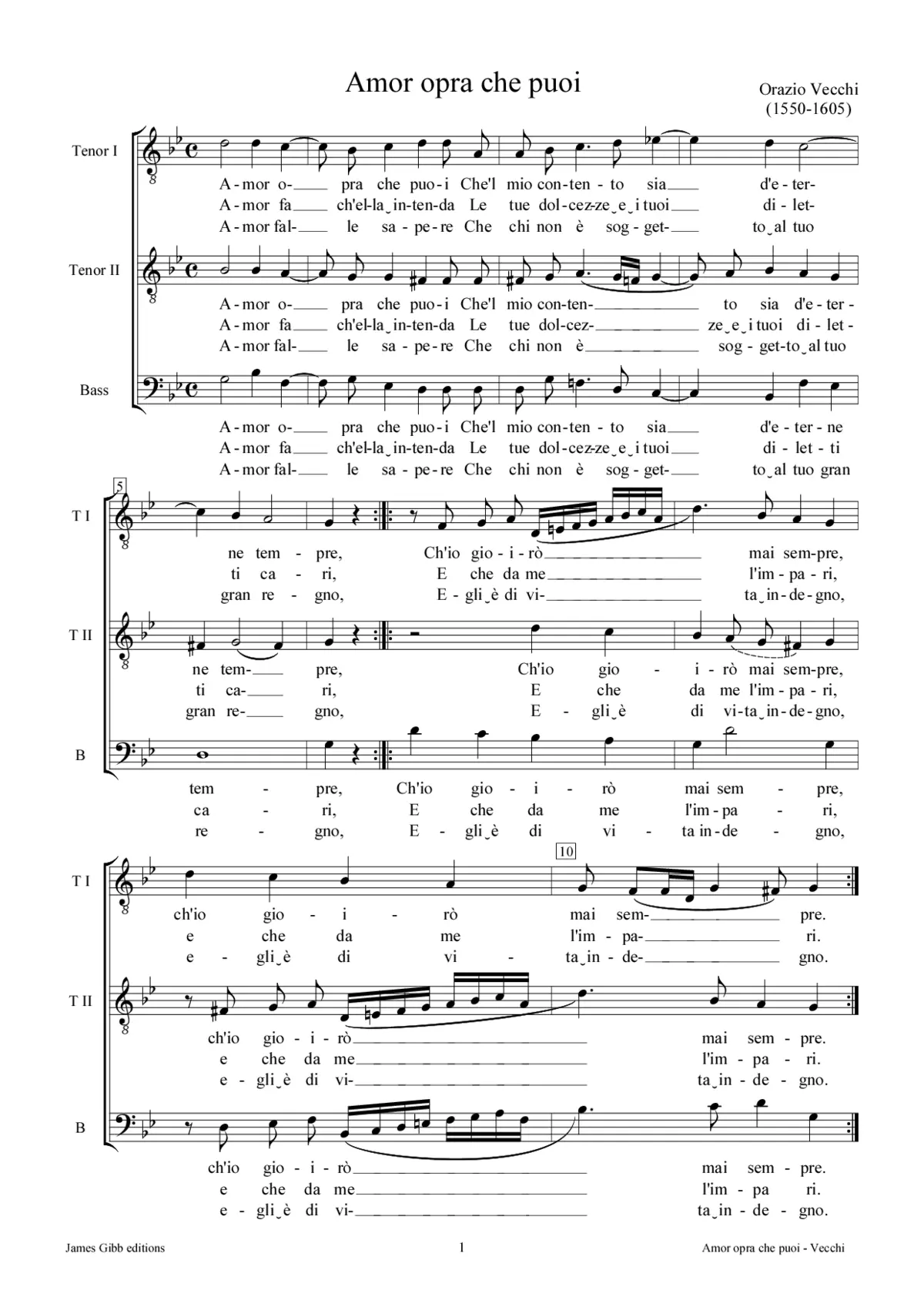 Amor opra che puoi - Page 1