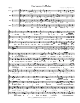 Dum transisset Sabbatum