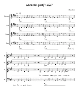 when the party's over