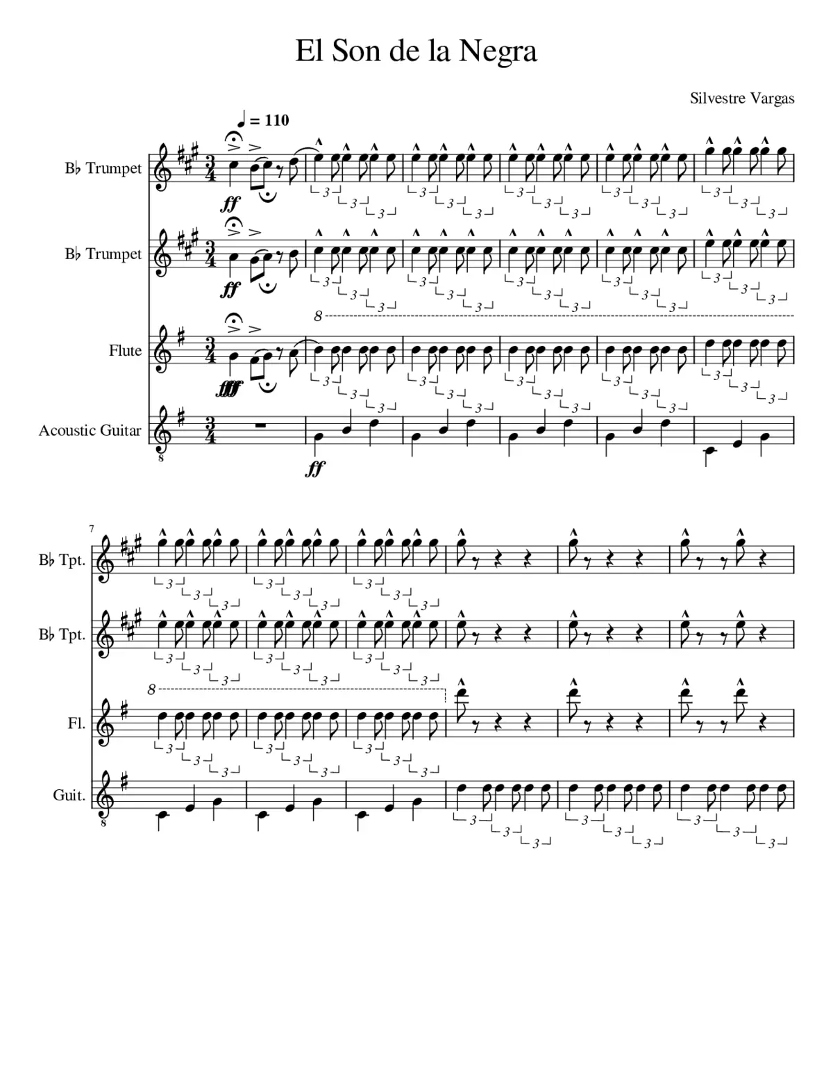 El son de la negra - Page 1