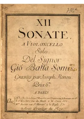 12 Cello Sonatas