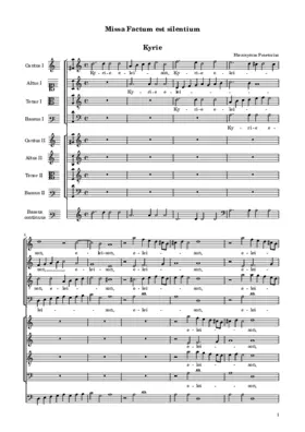 Missa Factum est silentium