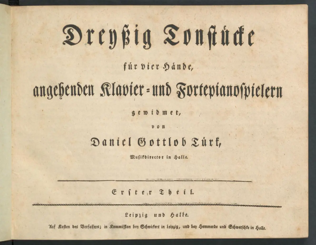 120 Tonstücke für 4 Hände - Page 1