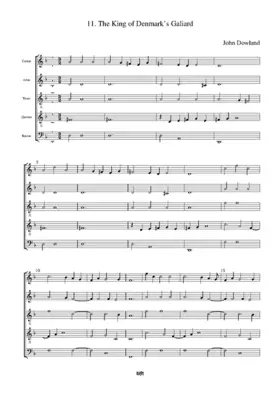 The King of Denmark's Galliard