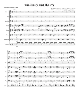 the holly and the ivy