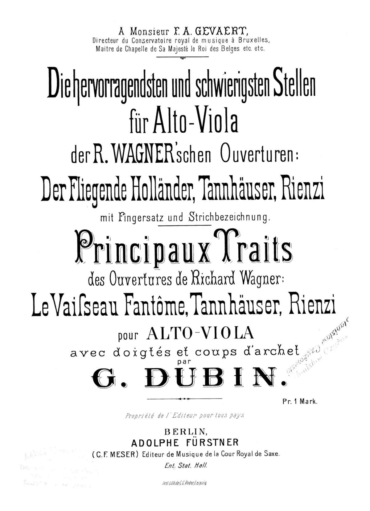 Die hervorragendsten und schwierigsten Stellen - Page 1