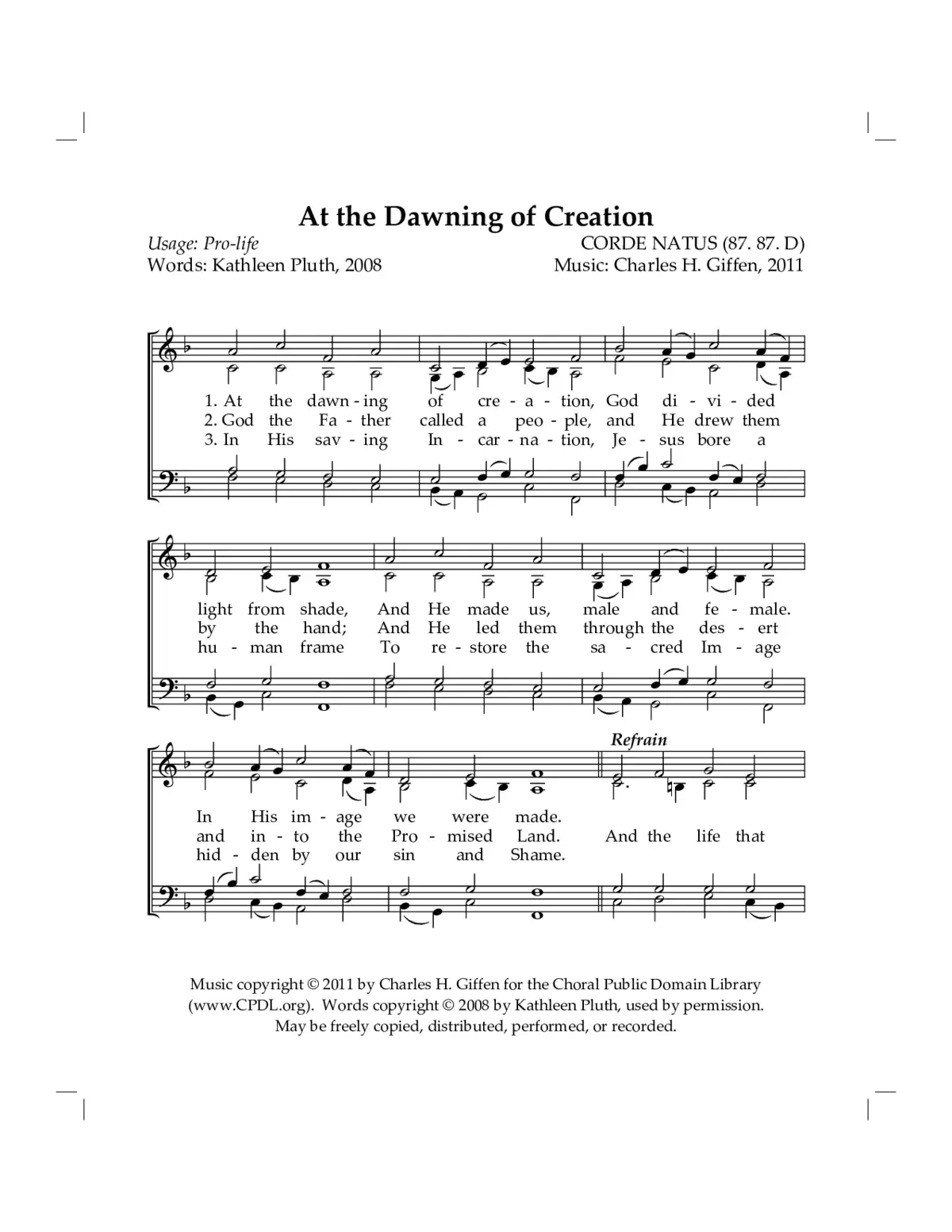 At the dawning of creation - Page 1