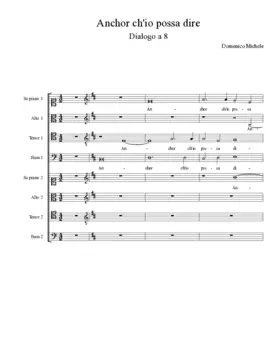 Anchor ch'io possa dire