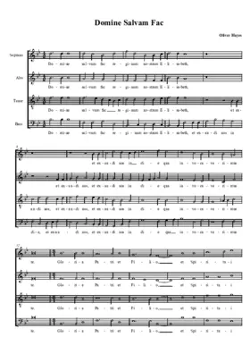 Domine salvam fac