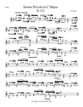 Sonata Piccola in C Major