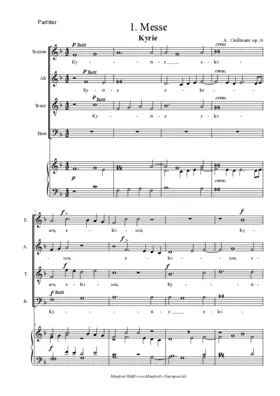 Première messe Op. 6