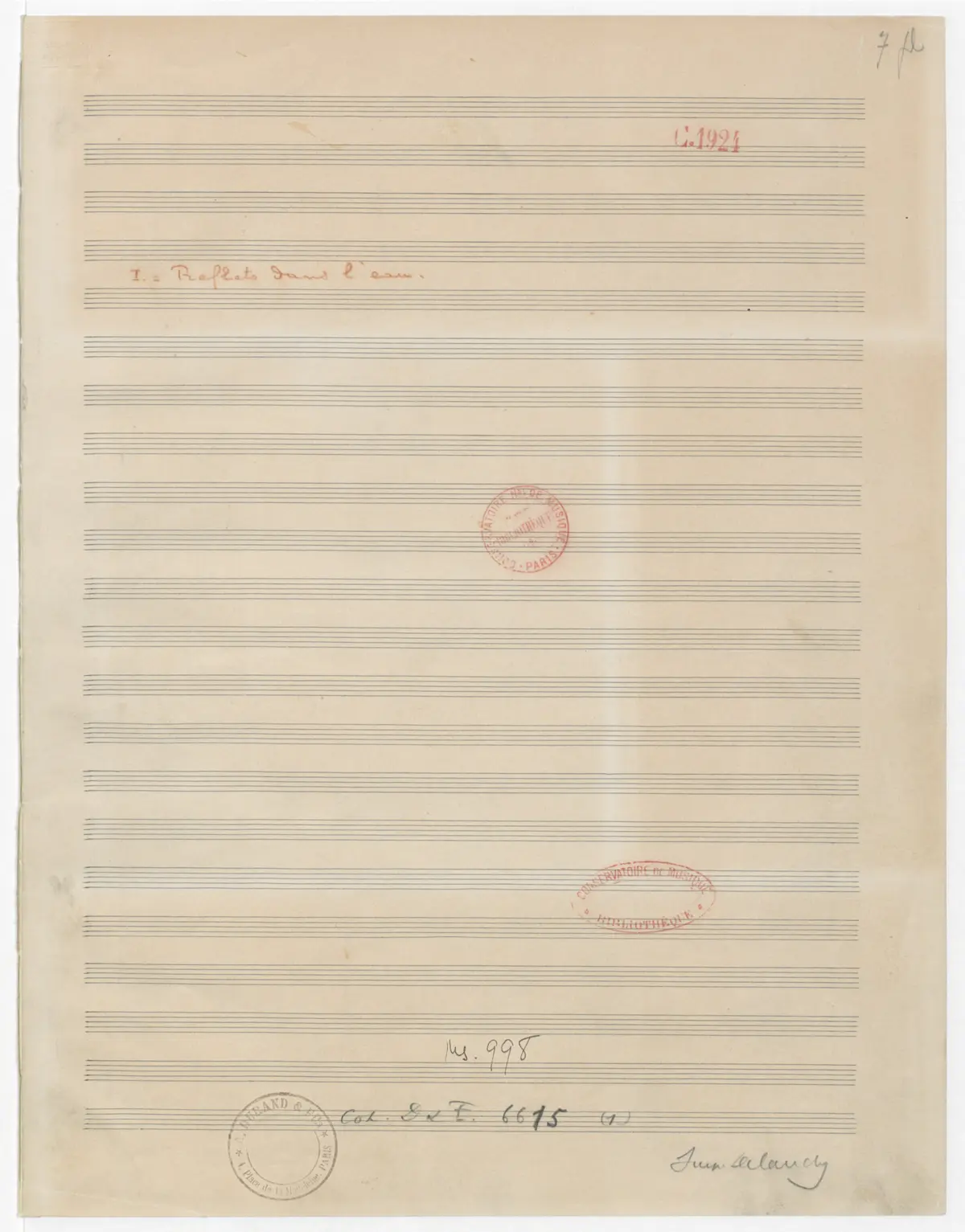 Images (Prèmiere Série) - Page 1