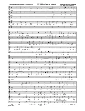 Spiritus Sanctus replevit