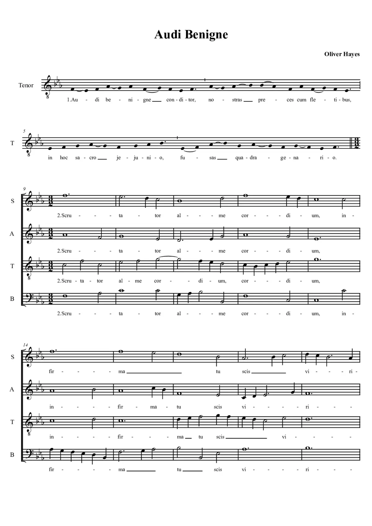 Audi benigne - Page 1
