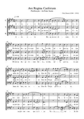 Ave Regina coelorum, op. 17/2