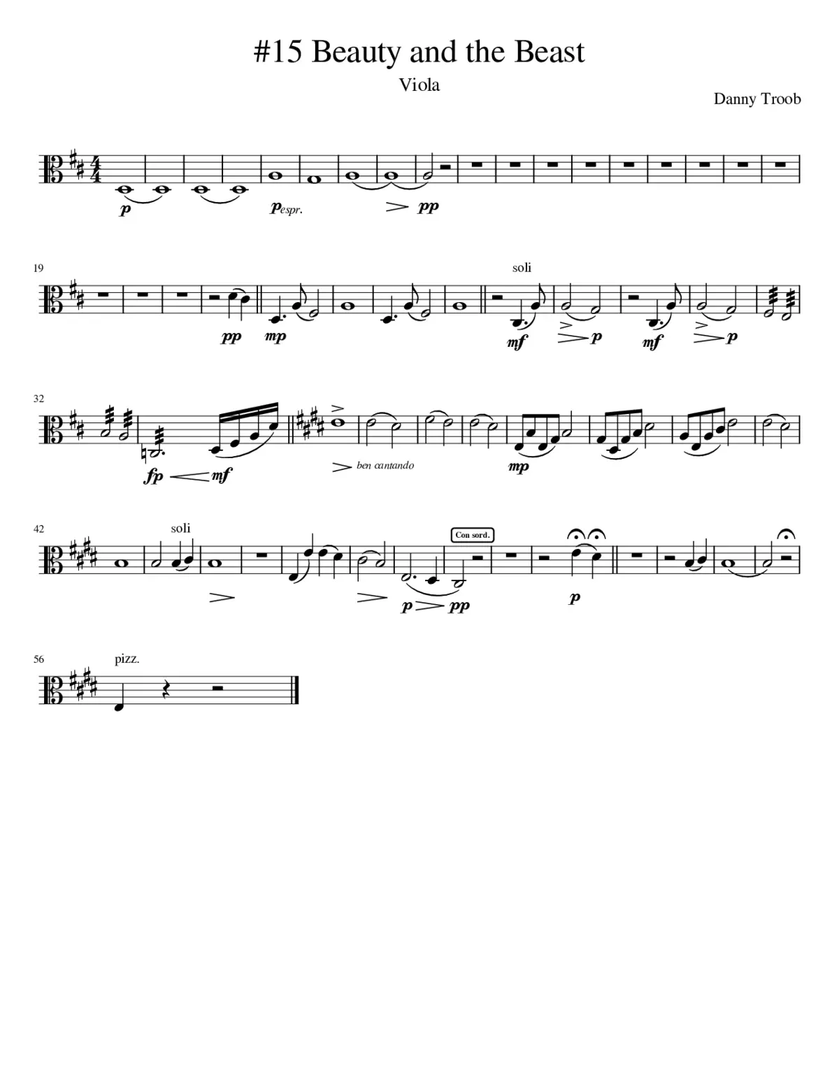 Beauty and the Beast - Page 1