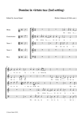 Domine in virtute tua (2nd setting)
