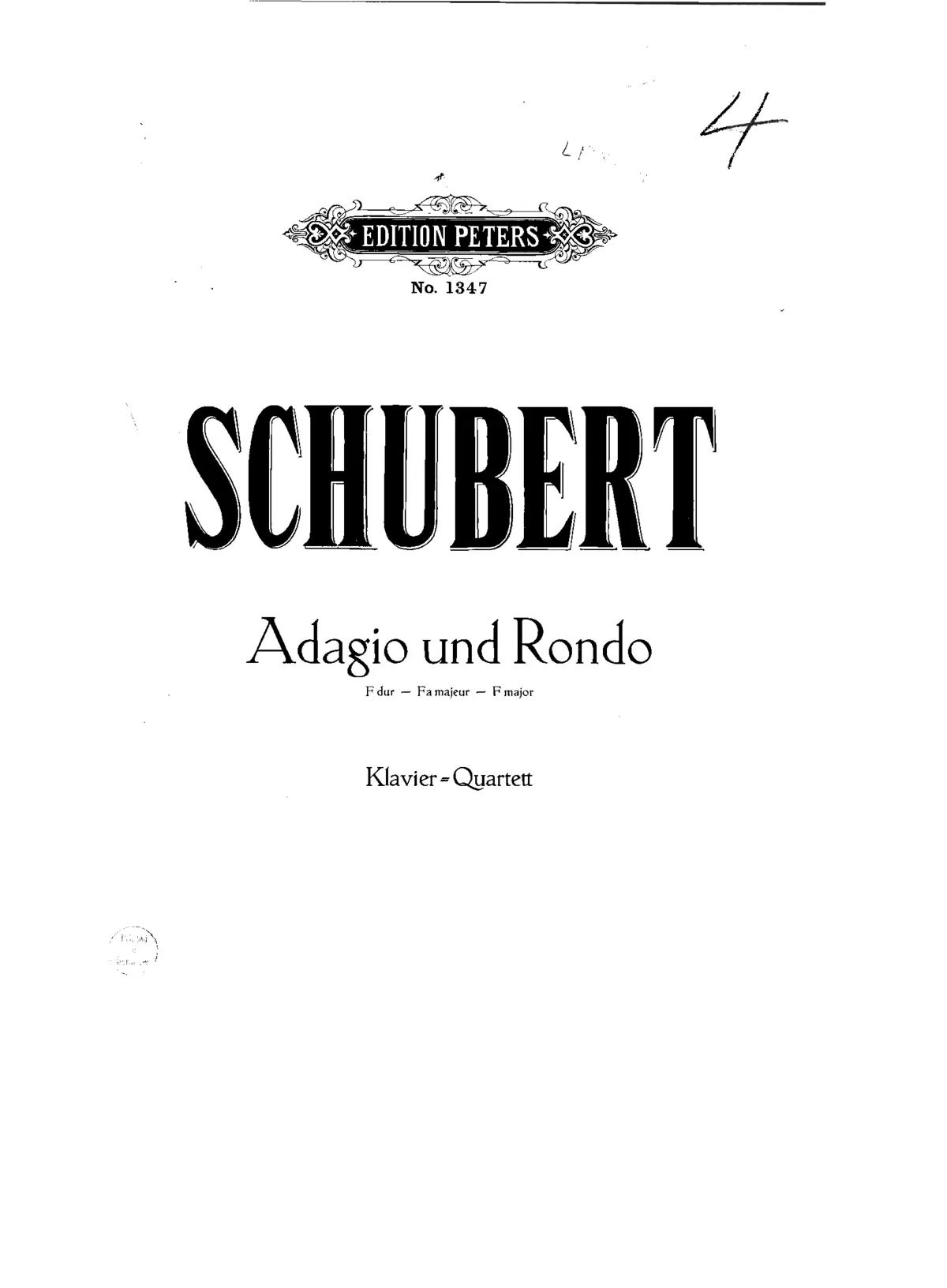 Adagio et rondo concertant - Page 1