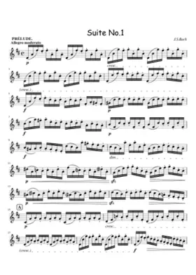 Suite No. 1 in G major BWV 1007