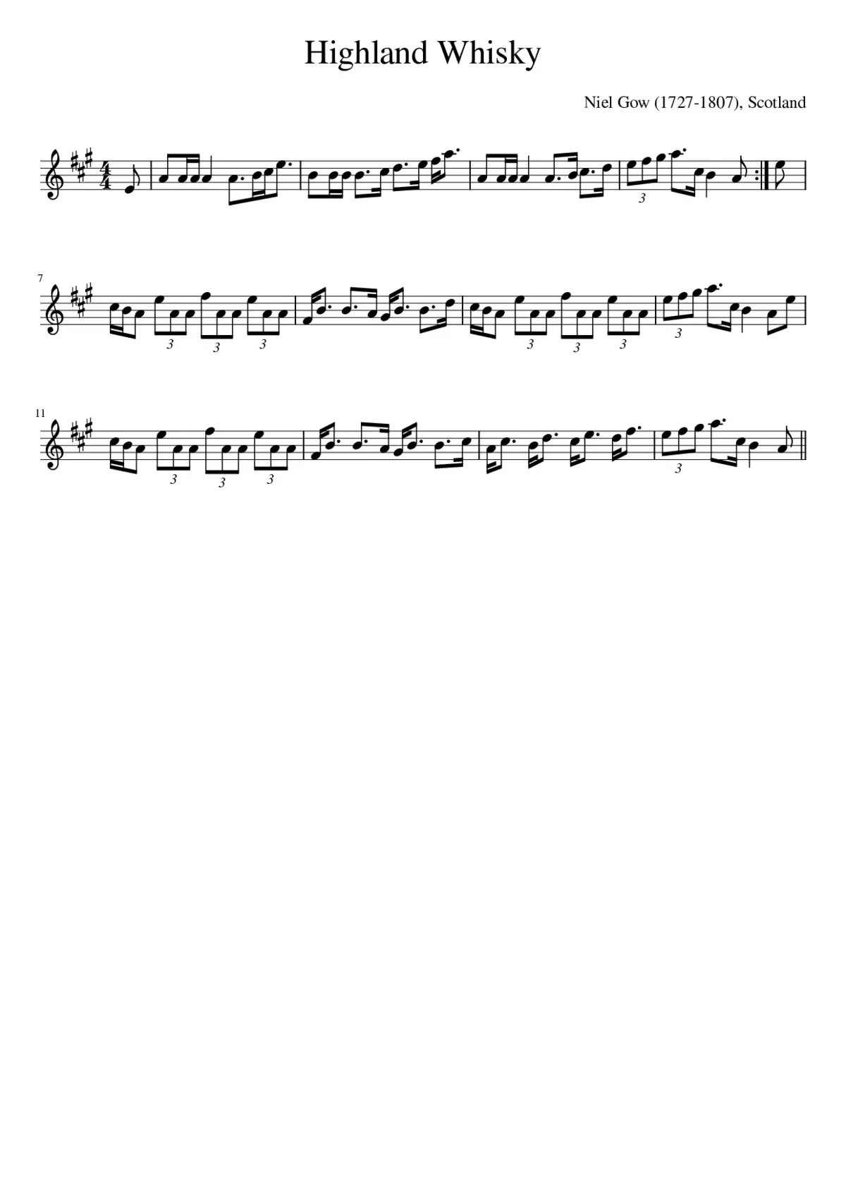 Highland Whisky - Page 1