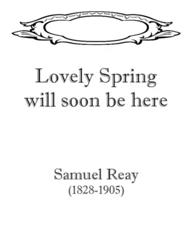 Lovely Spring will soon be here