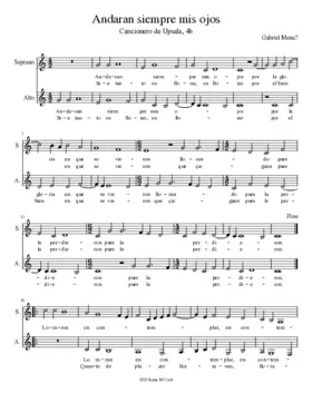Andaran siempre mis ojos (a 2)