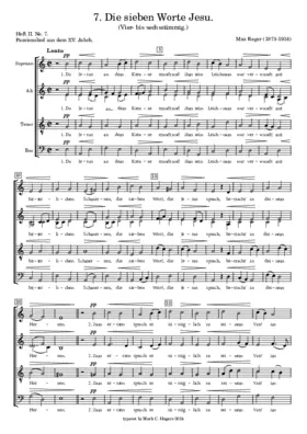 Die sieben Worte Jesu