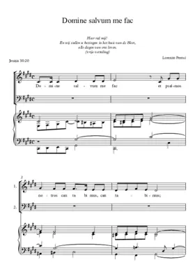 Domine salvum me fac