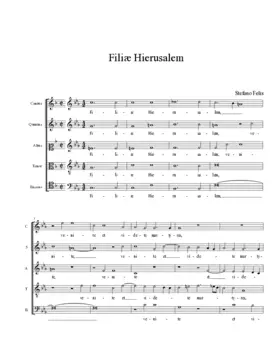 Filiæ Hierusalem