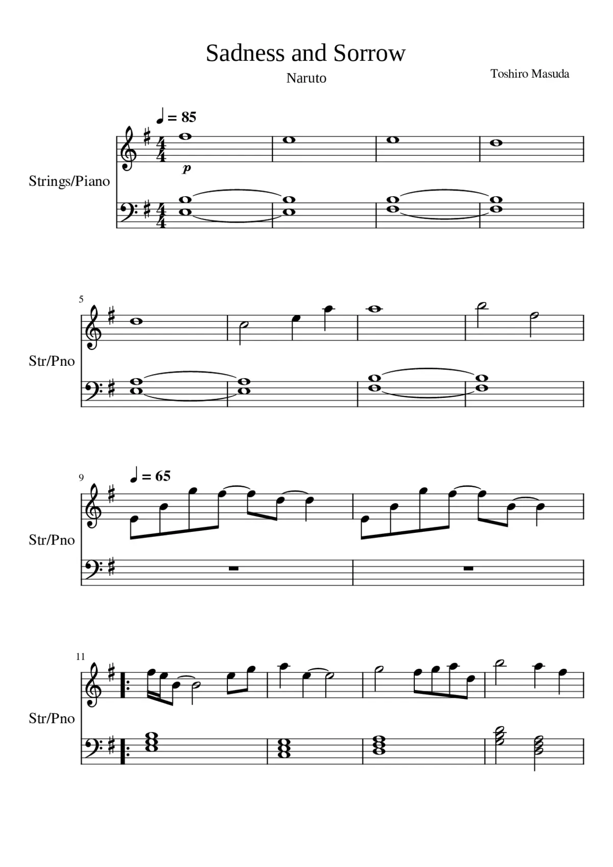 naruto - sadness and sorrow - Page 1