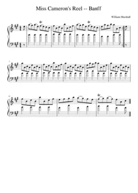 Miss Cameron's Reel -- Banff