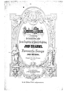 English and German Songs, Selections