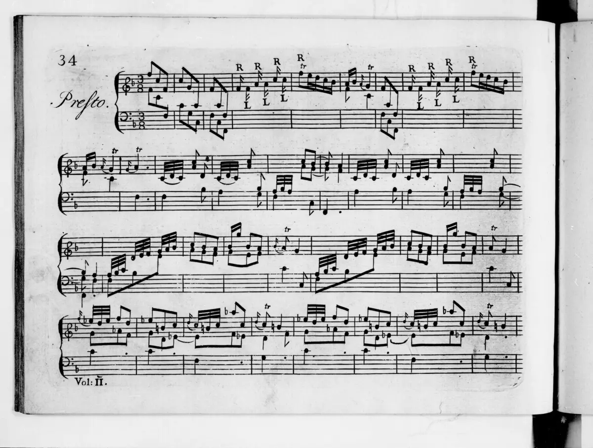Keyboard Sonata in F major - Page 1