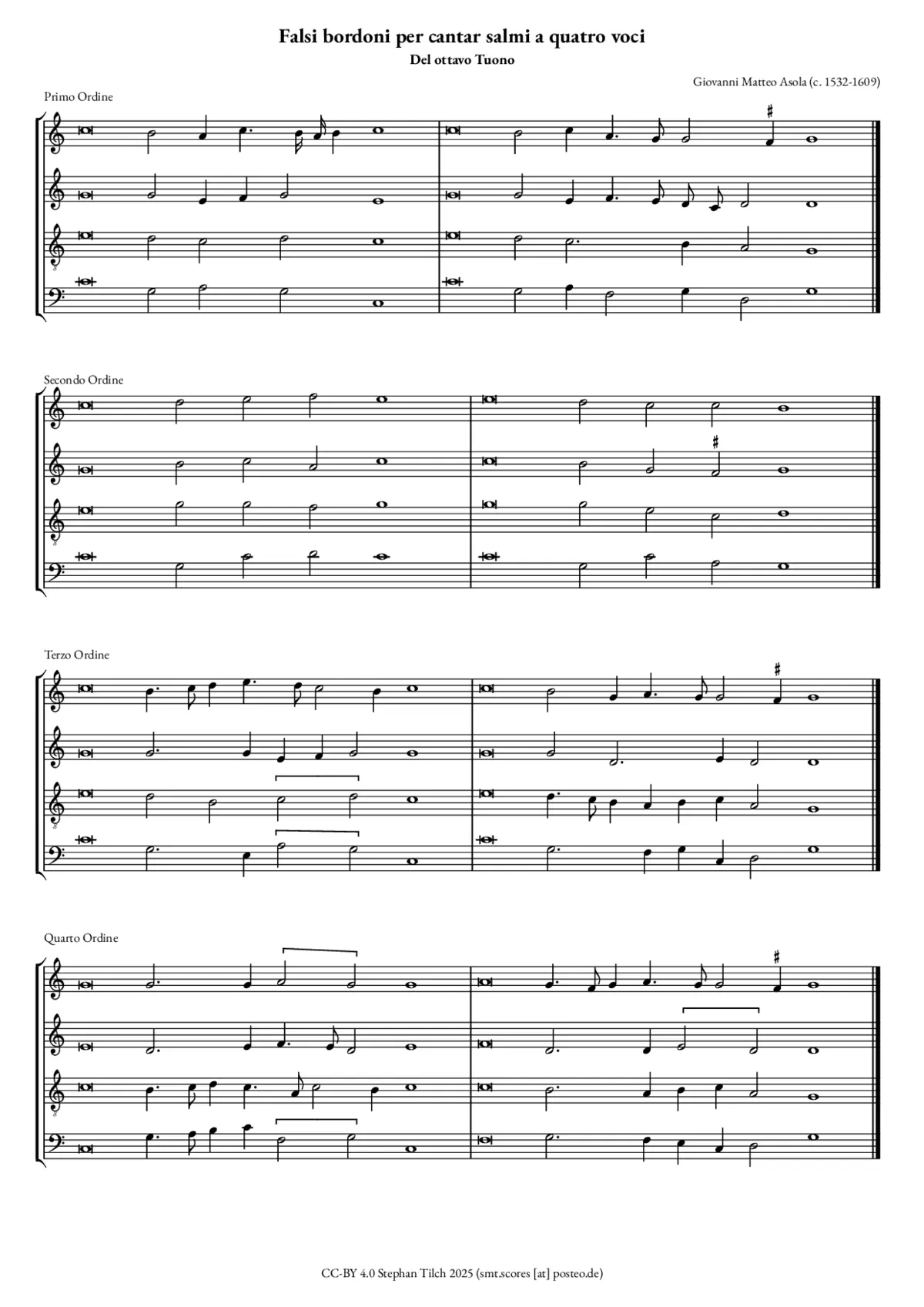 Falsi bordoni octavi toni - Page 1