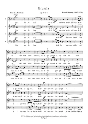 Brusala Op. 39.1