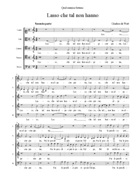 Lasso che tal non hanno