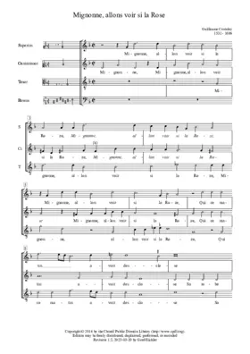 Mignonne, allons voir