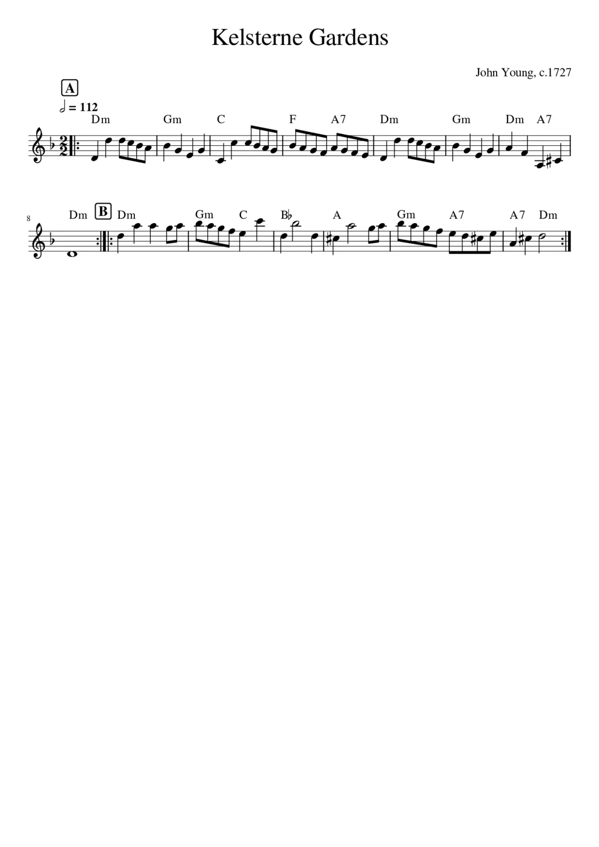 Kelsterne Gardens - Page 1