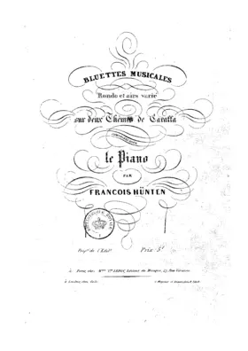 2 Bluettes musicales, Op.82