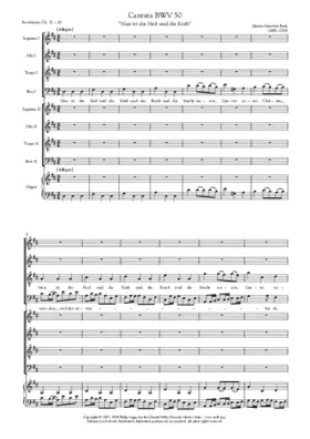 Nun ist das Heil und die Kraft, BWV 50