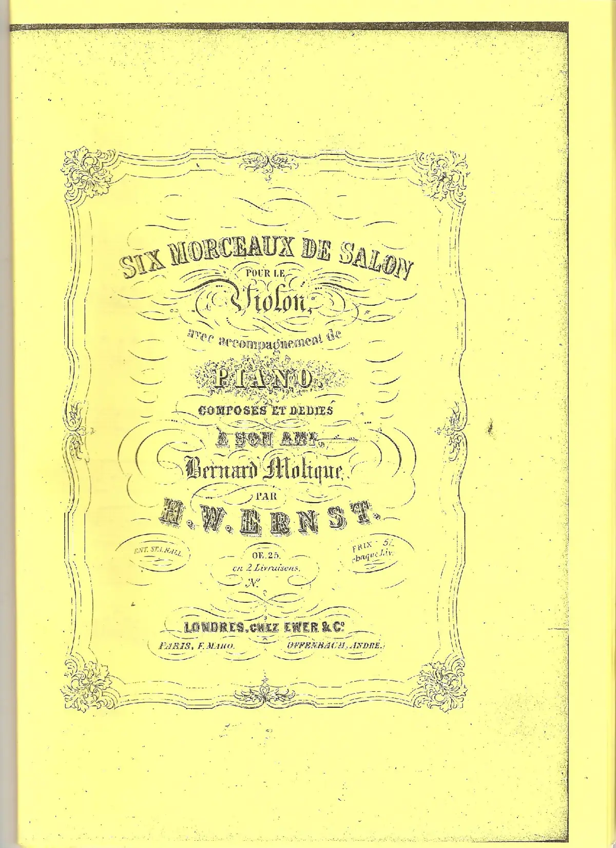 3 Morceaux de salon - Page 1