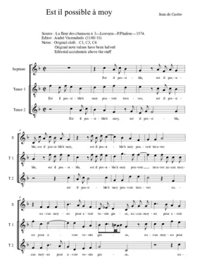 Est il possible à moy