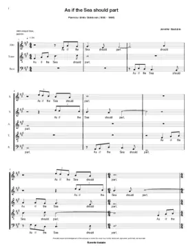 As if the Sea should part