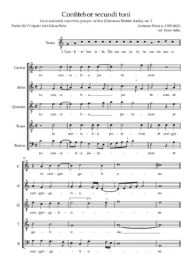 Confitebor secundi toni