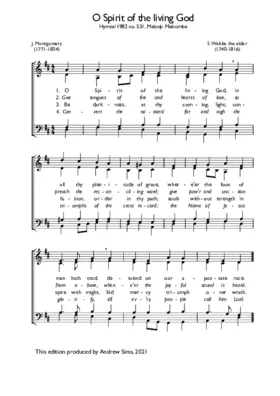 O Spirit of the living God