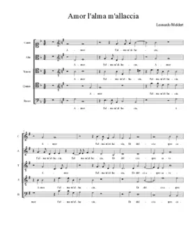 Amor l'alma m'allaccia