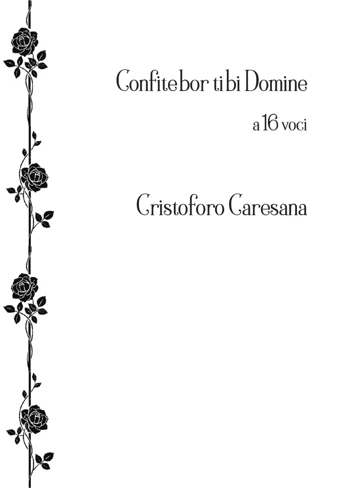 Confitebor a 16 - Page 1