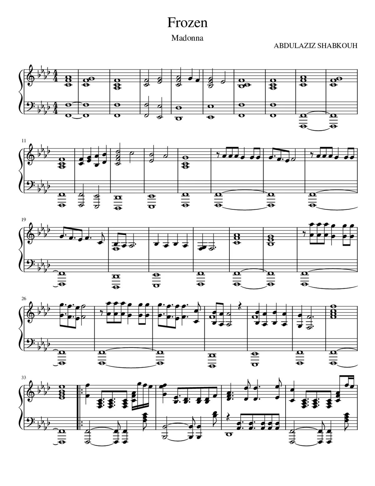 frozen - Page 1