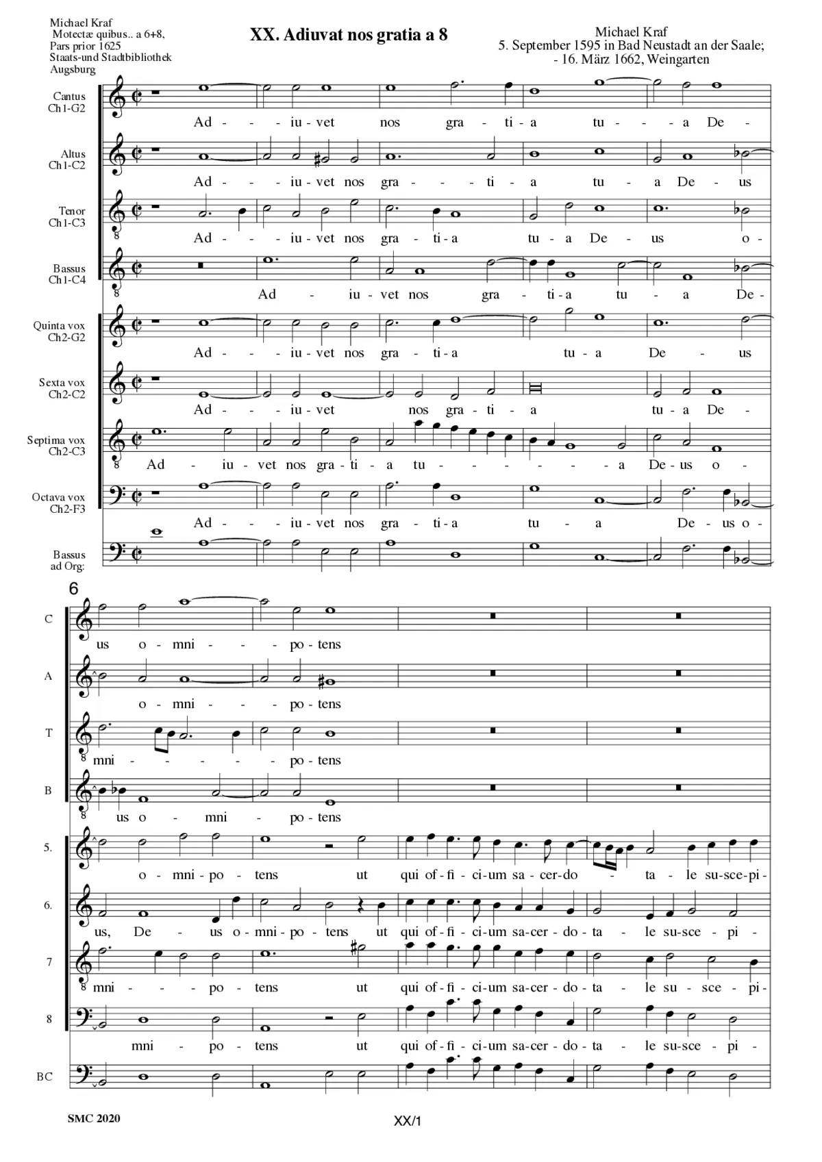 Adiuvet nos gratia - Page 1