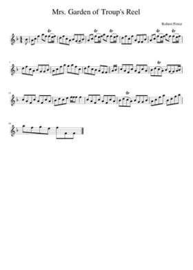 Mrs. Garden of Troup's Reel